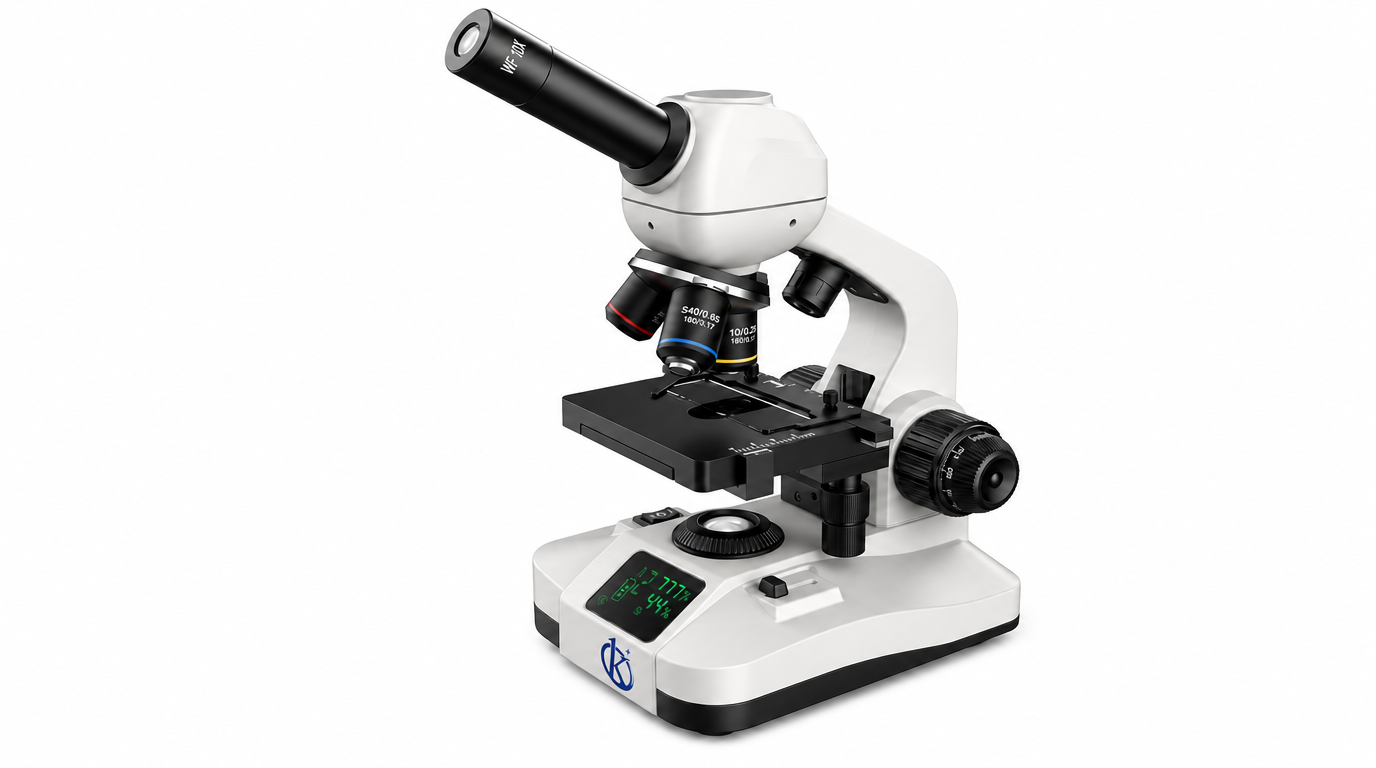 Microscope Monoculaire avec Écran Numérique YR07016-M
