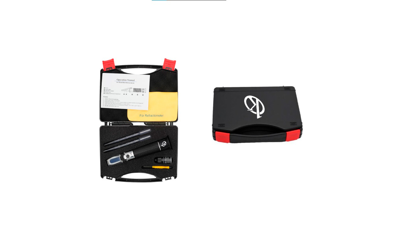 Accessoires optionnels pour réfractomètre YR05968-OP1 // YR05968-OP3 – 2