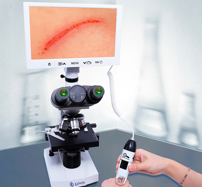 Microscope Numérique Biologique + Portable Double Lentille USB YR05783 // YR05786 – 2