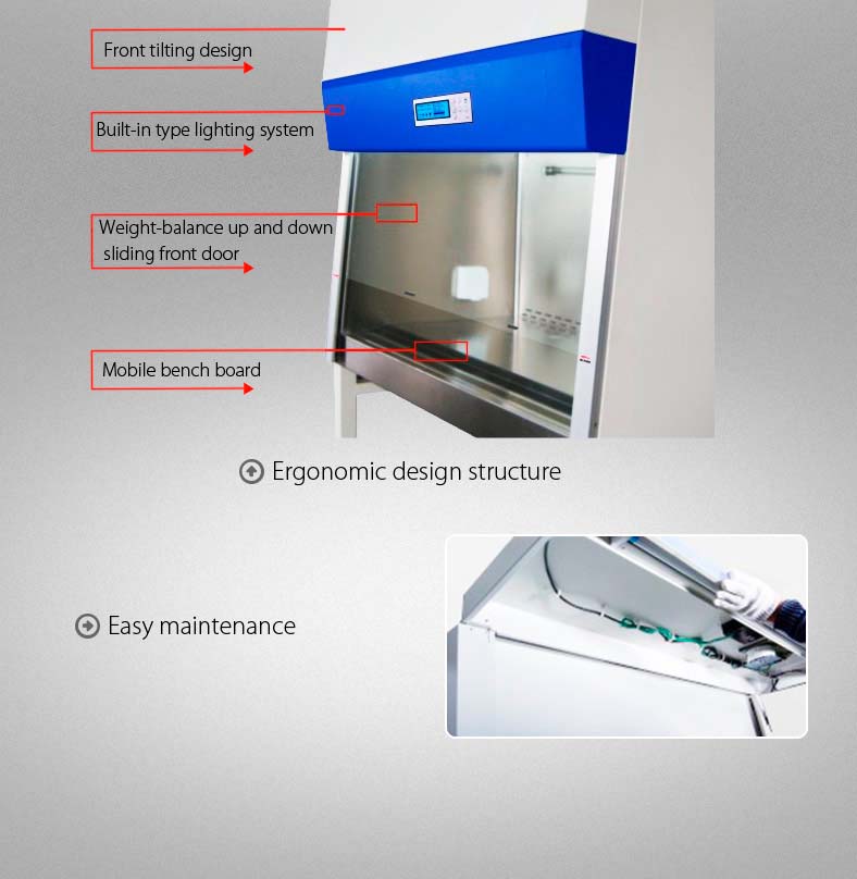 Cabinet de sécurité biologique YR05270 - YR05271 – 2
