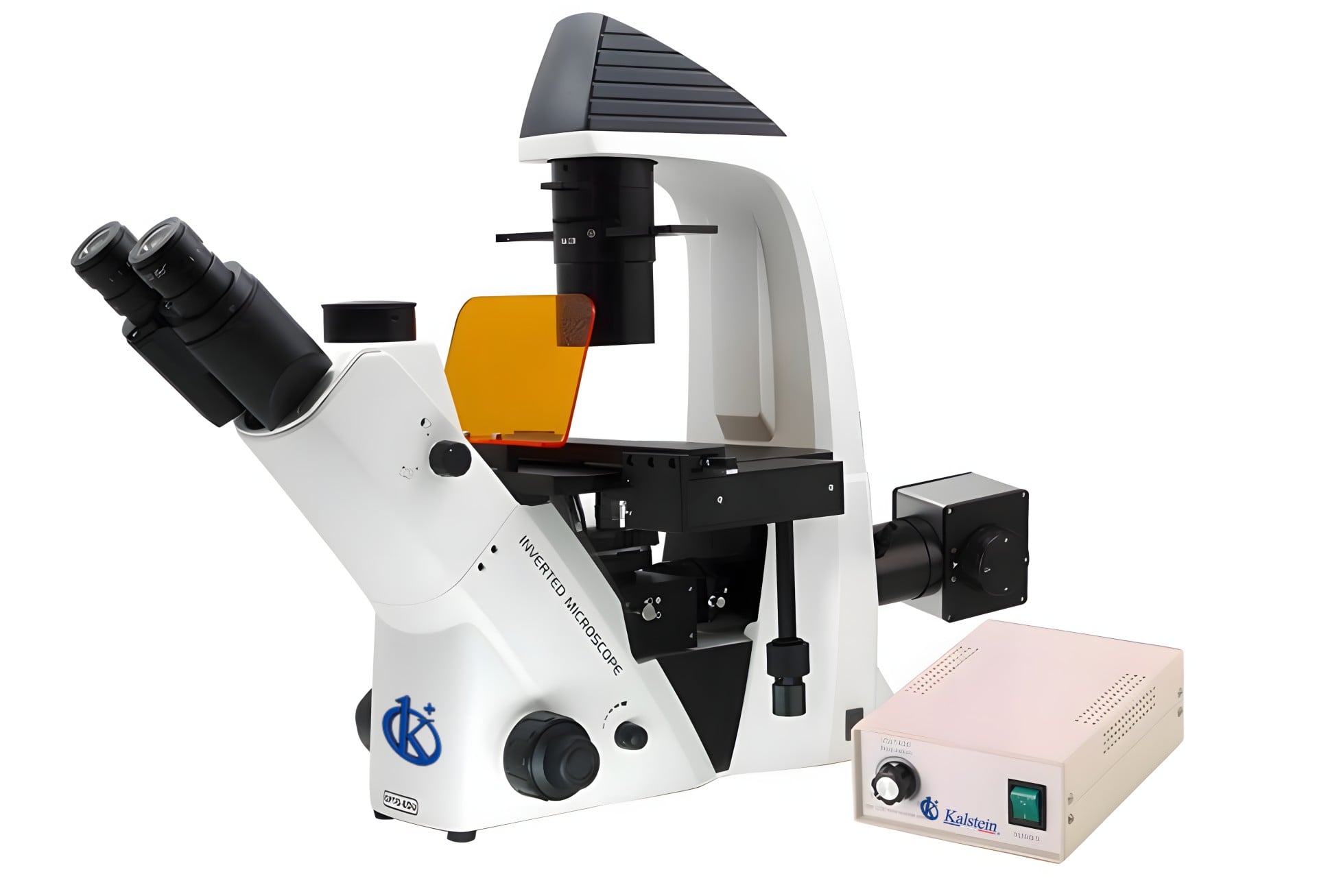 Microscope fluorescent à LED inversé trinoculaire YR06652